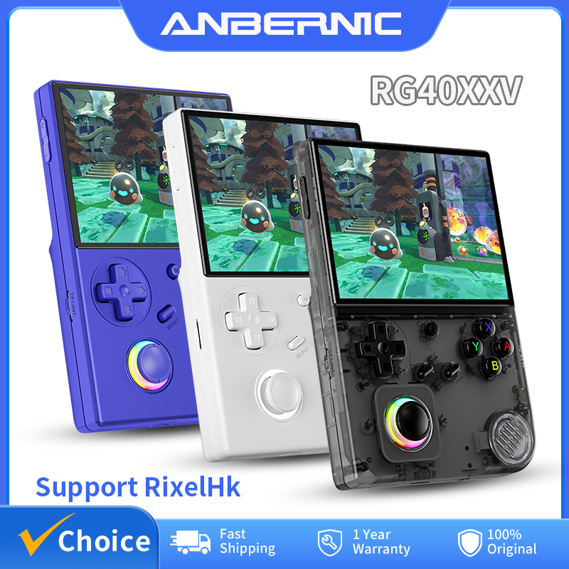 Retro Gaming Icons - ANBERNIC RG40XXV ريترو وحدة تحكم بجهاز