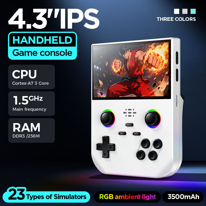 Retro Gaming Devices - جهاز ألعاب محمول بشاشة 4.3 بوصة