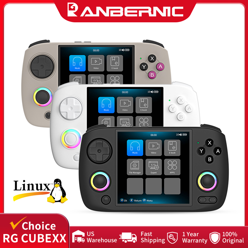 Retro Gaming Monitor - Anbernic RG CubeXX وحدة تحكم ألعاب