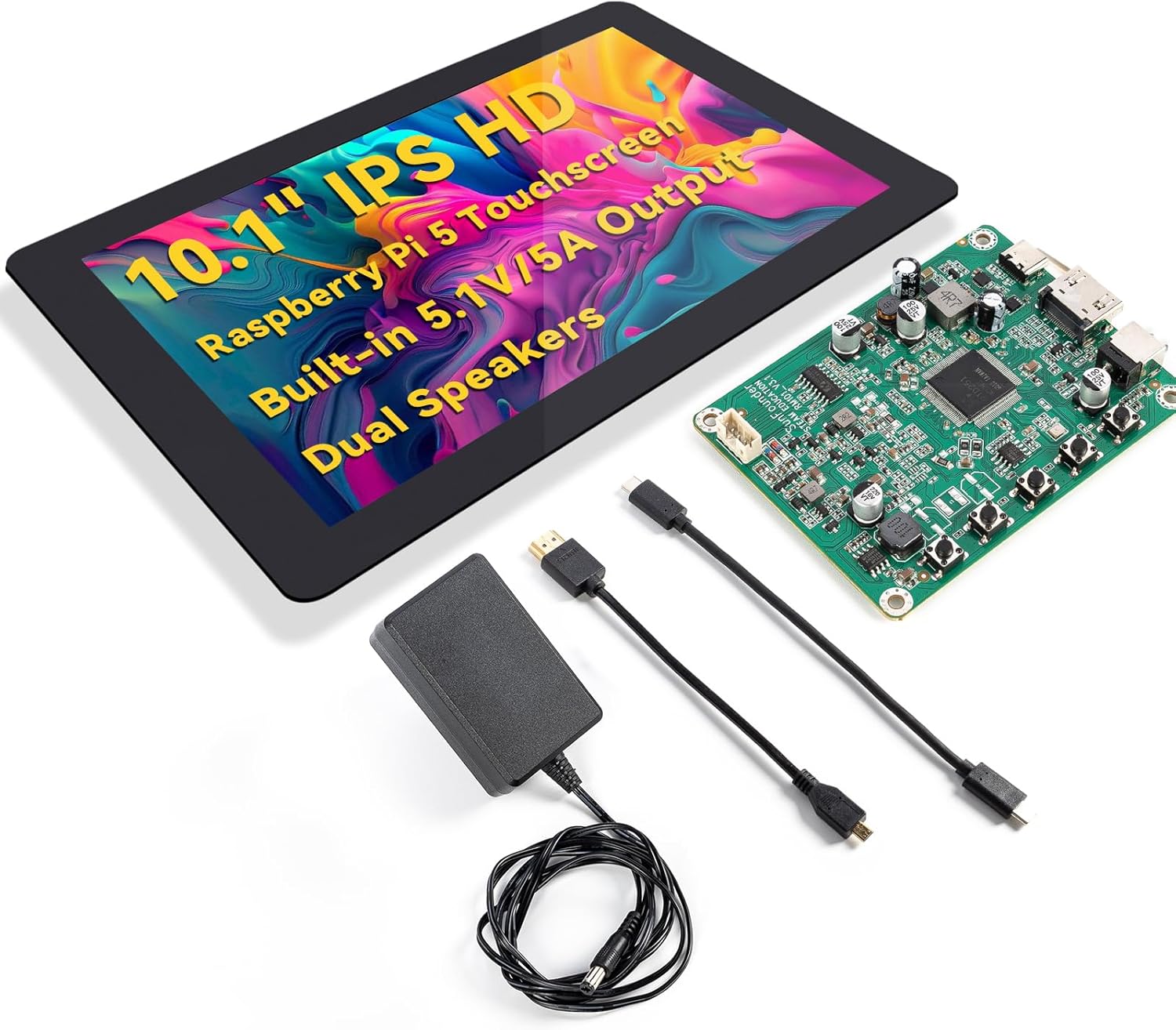 Raspberry Pi Retropie - شاشة لمس SunFounder مقاس 10 بوصات