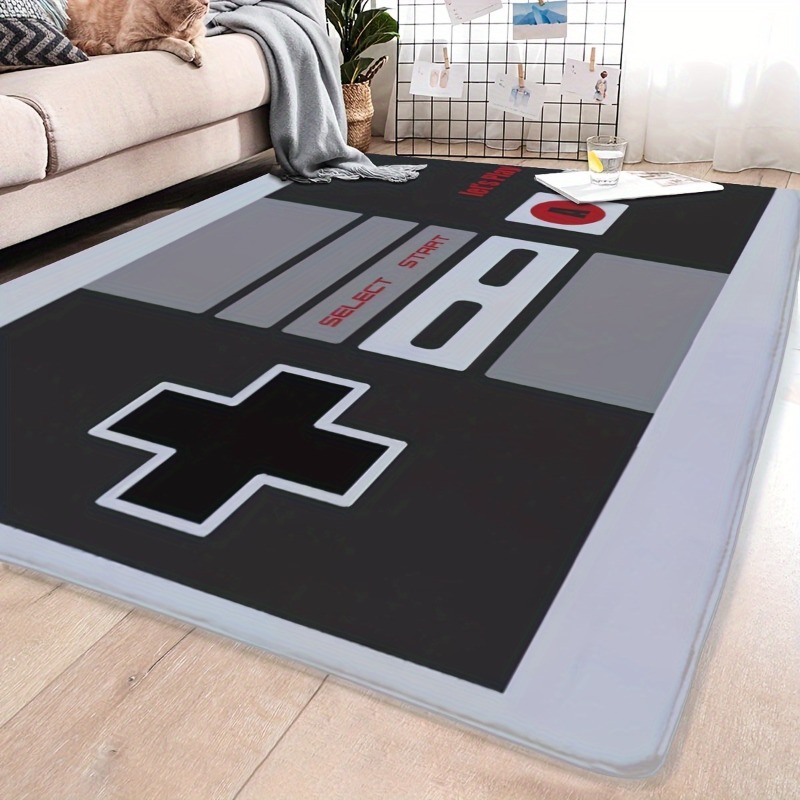 سجادة أرضية كريستالية مانعة لل - مراجعة Retro Gaming Rug وسعره