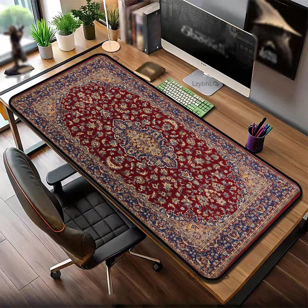 سجادة ماوس كبيرة بنمط السجاد ا - مراجعة Retro Gaming Rug وسعره