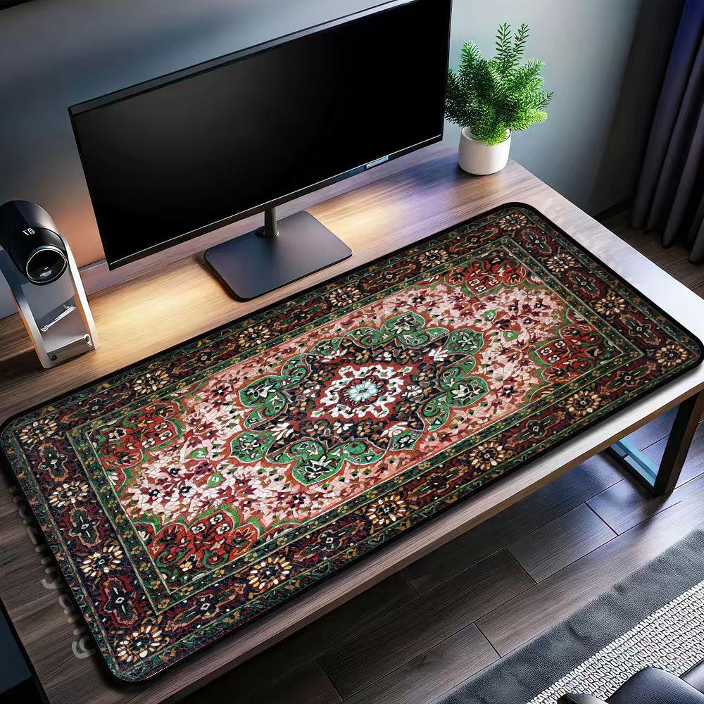 سجادة ماوس كبيرة بنمط السجاد ا - مراجعة Retro Gaming Rug وسعره