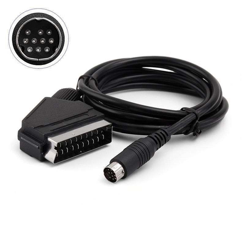 كابل سكارت 1.8 متر لوحدة تحكم  - مراجعة Retro Gaming Cables وسعره