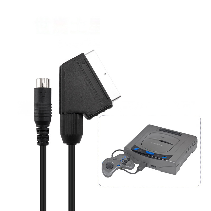 كابل سكارت 1.8 متر لوحدة تحكم  - مراجعة Retro Gaming Cables وسعره