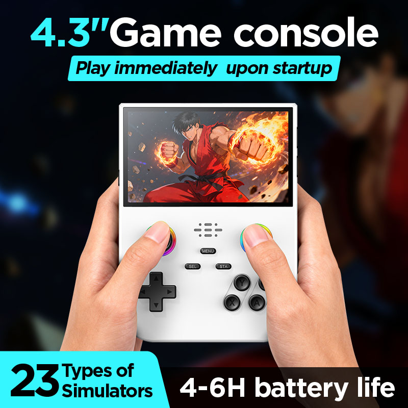 جهاز ألعاب محمول بشاشة 4.3 بوص - مراجعة Retro Gaming Devices وسعره