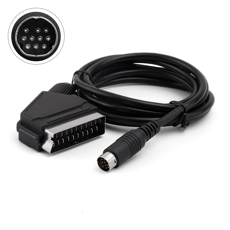حقيقي RGB سكارت كابل التلفزيون - مراجعة Retro Gaming Cables وسعره