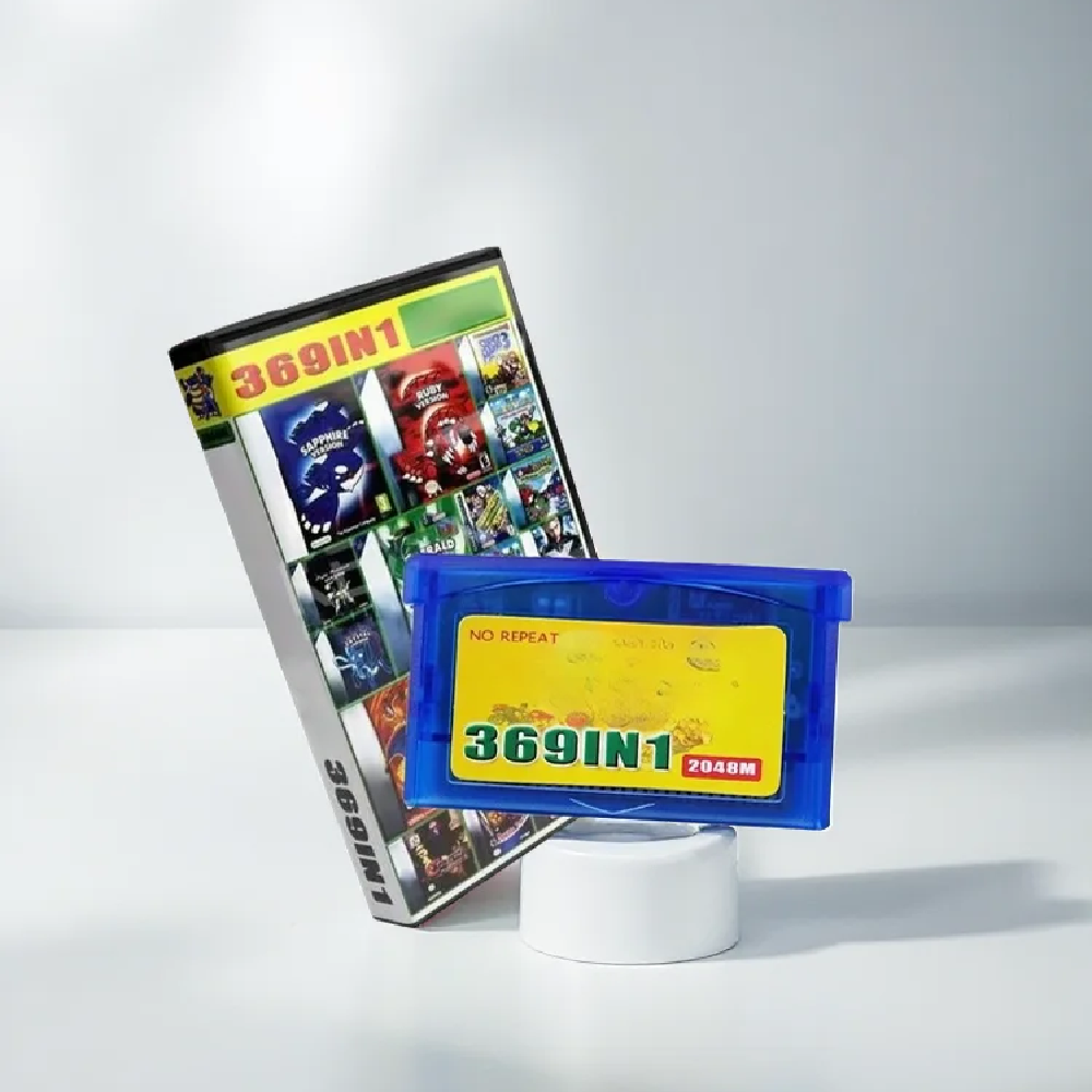 بطاقة ألعاب GBA تحتوي على 369  - مراجعة Retro Game Card وسعره