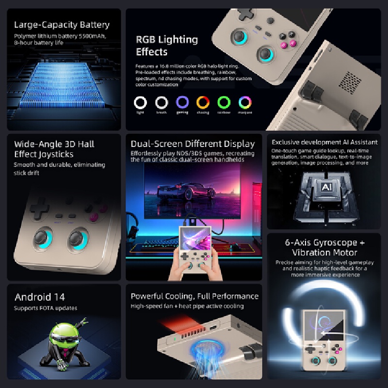 جهاز ألعاب محمول Rg477v، جهاز  - مراجعة Retro Gaming Devices وسعره