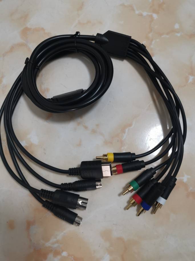 كابل 4 في 1 RGBS/RGB بديل لشاش - مراجعة Retro Gaming Cables وسعره