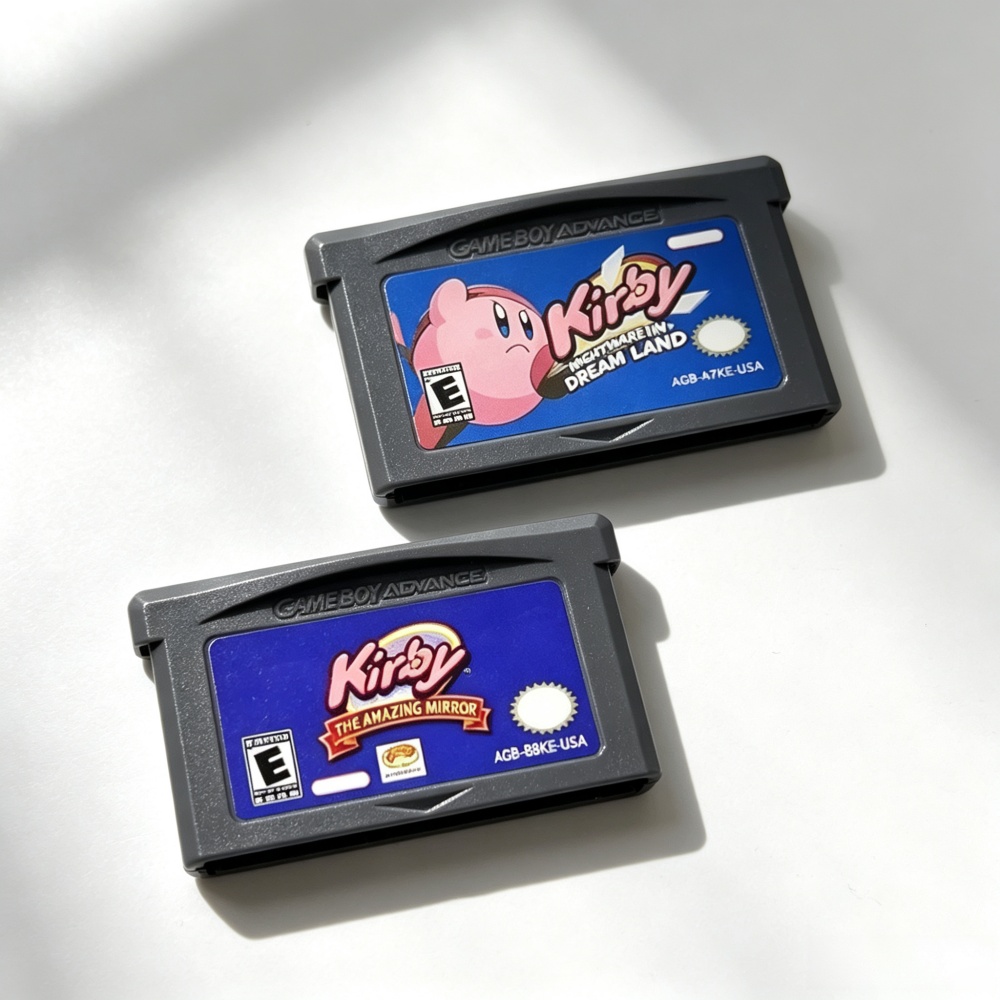 خرطوشة ألعاب GBA كلاسيكية: كير - مراجعة Retro Game Card وسعره