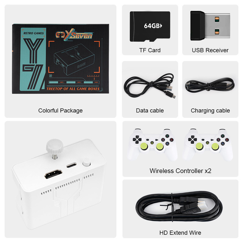 جهاز ألعاب تلفزيوني Y7 الأكثر  - مراجعة Retro Gaming Devices وسعره