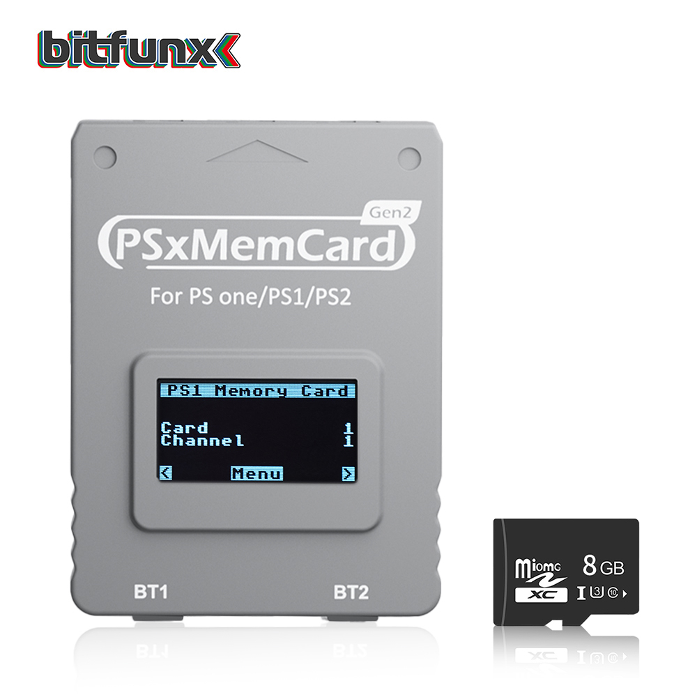 توفر لعبة Bitfunx PSxMemCard G - مراجعة Retro Gaming Monitor وسعره