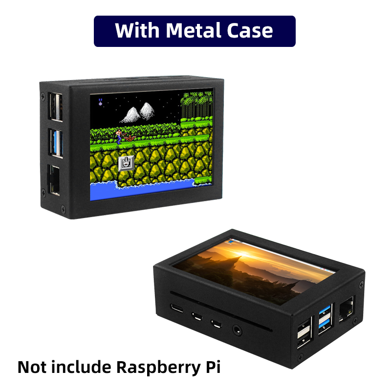 شاشة 3.5 بوصة تعمل باللمس لتوت - مراجعة Raspberry Pi Retropie وسعره