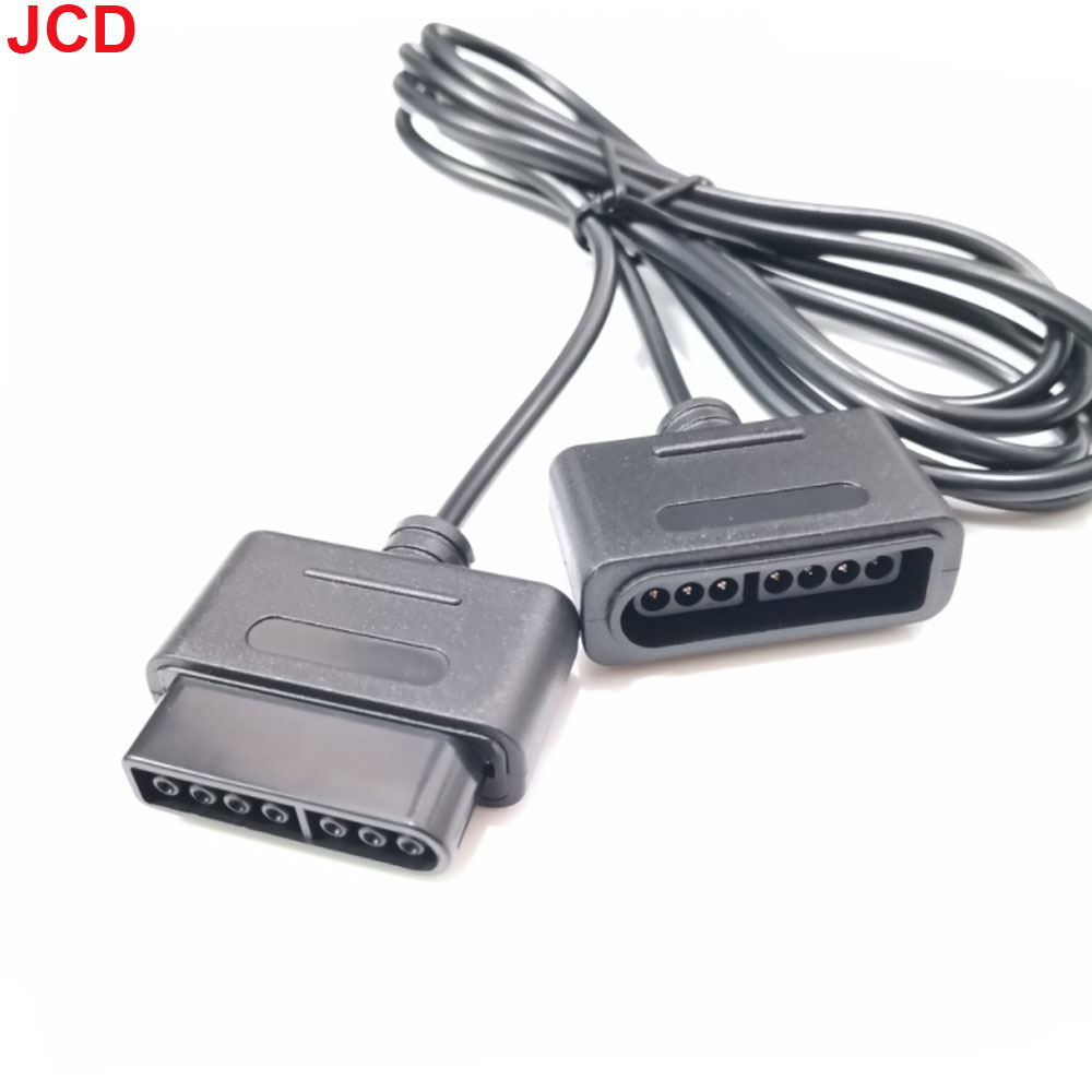 JCD 1 قطعة 1.8 متر أذرع التحكم - مراجعة Retro Gaming Cables وسعره