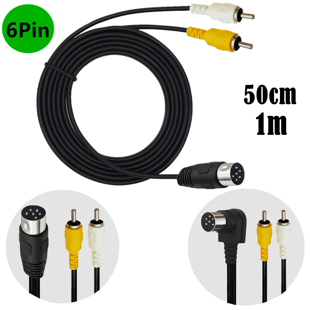 كابل إشارة AV مركب DIN 6 دبابي - مراجعة Retro Gaming Cables وسعره