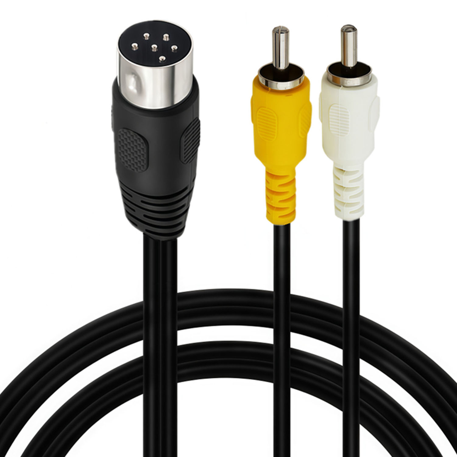 كابل إشارة AV مركب DIN 6 دبابي - مراجعة Retro Gaming Cables وسعره