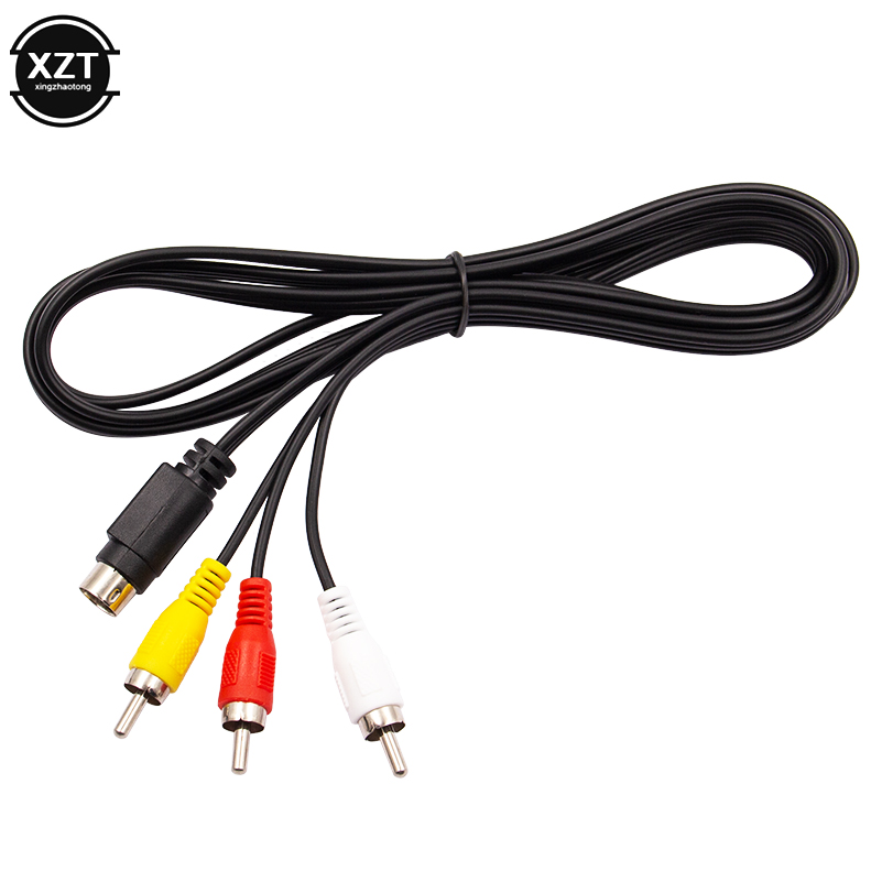 1.8 متر ريترو بت AV RCA الصوت  - مراجعة Retro Gaming Cables وسعره