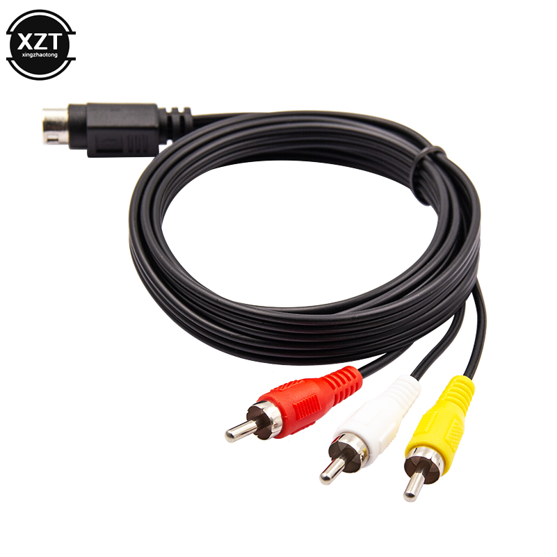 1.8 متر ريترو بت AV RCA الصوت  - مراجعة Retro Gaming Cables وسعره