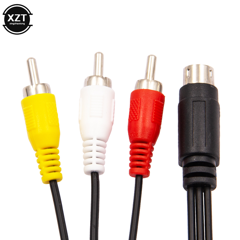 1.8 متر ريترو بت AV RCA الصوت  - مراجعة Retro Gaming Cables وسعره