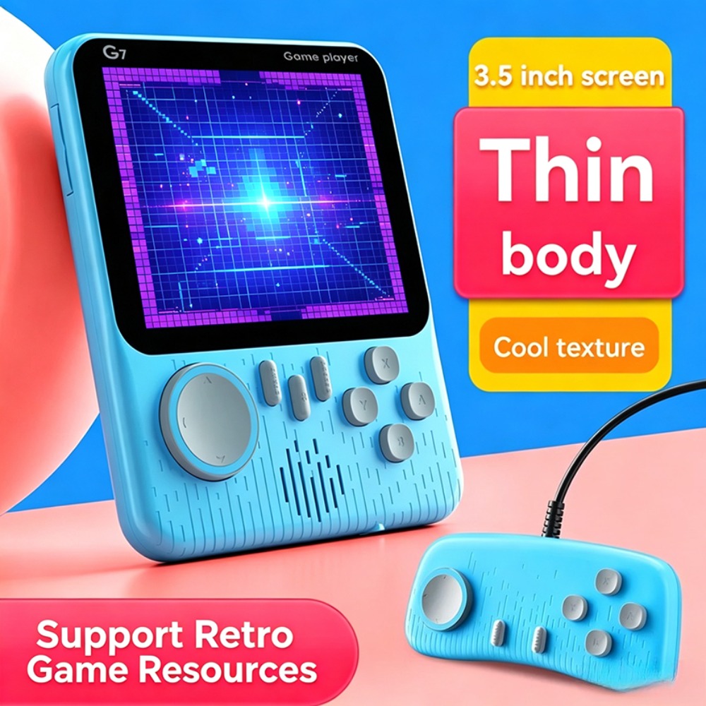 جهاز ألعاب محمول G7 بتصميم ريت - مراجعة Retro Gaming Cables وسعره